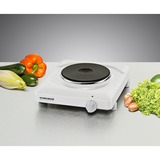 Rommelsbacher Piastra di cottura THS 1590, Piastra riscaldante bianco