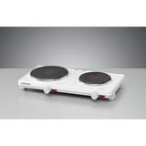 Rommelsbacher Piastra di cottura doppia AK 3080, Piastra riscaldante bianco