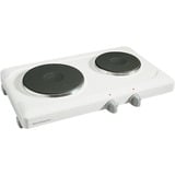 Rommelsbacher Piastra di cottura doppia THS 2015, Piastra riscaldante bianco