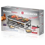 Rommelsbacher RCC 1500 griglia per raclette 1500 W Cromo argento, 1500 W, 4,5 kg, 530 x 270 x 115 mm