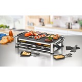 Rommelsbacher RCC 1500 griglia per raclette 1500 W Cromo argento, 1500 W, 4,5 kg, 530 x 270 x 115 mm