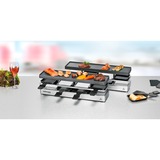 Rommelsbacher RC 1600 griglia per raclette 8 persona(e) 795 W Nero, Argento argento, 795 W, 230 V, 435 mm, 408 mm, 135 mm, 4,5 kg