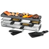 Rommelsbacher RC 1600 griglia per raclette 8 persona(e) 795 W Nero, Argento argento, 795 W, 230 V, 435 mm, 408 mm, 135 mm, 4,5 kg