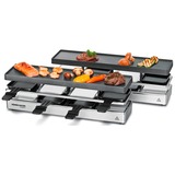 Rommelsbacher RC 1600 griglia per raclette 8 persona(e) 795 W Nero, Argento argento, 795 W, 230 V, 435 mm, 408 mm, 135 mm, 4,5 kg