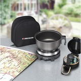 Rommelsbacher RK 501/SU piano cottura Nero Superficie piana Piastra sigillata 1 Fornello(i), Piastra riscaldante Nero, Nero, Superficie piana, Piastra sigillata, Acciaio inossidabile, 1 Fornello(i), 8 cm