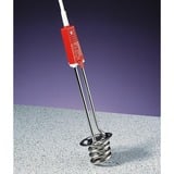 Rommelsbacher TS 1502 scaldabagno Rosso, Riscaldatore ad immersione rosso/in acciaio inox, 1500 W, Rosso