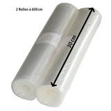 Rommelsbacher VRS 3060 accessorio per sottovuoto Rotolo per il sottovuoto, Pellicola per polvere trasparente, Rotolo per il sottovuoto, 6 m, 30 cm