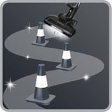 Rowenta Air Force Light CORDLESS STICK CLEANER RH6540, Aspirapolvere verticale Nero, Senza sacchetto, Nero, 0,65 L, Rettangolare, Cina, Secco
