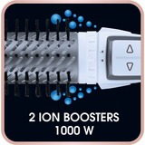 Rowenta Brush Activ Premium Care Brush Activ' Premium Care, Spazzola Rotante ad Aria, doppio ionizzatore, Spazzola aria calda bianco/Rosa, Spazzola Rotante ad Aria, doppio ionizzatore, Spazzola ad aria calda, Caldo, Capelli bagnati/asciutti, 25 °C, 80 °C, Alluminio