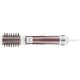 Rowenta Brush Activ Premium Care CF9540 Brush Activ' Premium Care, Spazzola Rotante ad Aria, doppio ionizzatore, Spazzola aria calda bianco/Rosa, Spazzola Rotante ad Aria, doppio ionizzatore, Spazzola ad aria calda, Caldo, Capelli bagnati/asciutti, 25 °C, 80 °C, Alluminio