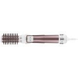 Rowenta Brush Activ Premium Care CF9540 Brush Activ' Premium Care, Spazzola Rotante ad Aria, doppio ionizzatore, Spazzola aria calda bianco/Rosa, Spazzola Rotante ad Aria, doppio ionizzatore, Spazzola ad aria calda, Caldo, Capelli bagnati/asciutti, 25 °C, 80 °C, Alluminio