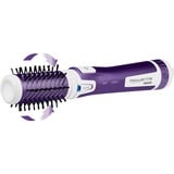 Rowenta Brush Activ Volume & Shine BRUSH ACTIV VOLUME&SHINE bianco/Viola, Spazzola ad aria calda, Caldo, Capelli bagnati/asciutti, Viola, Bianco, Sintetico, Gancio per appendere