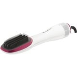 Rowenta CF6220 Spazzola ad aria calda Vapore Rosa, Bianco 900 W 1,8 m, Spazzola aria calda bianco/Rosa, Spazzola ad aria calda, Vapore, Rosa, Bianco, Cina, 1,8 m, 900 W