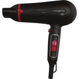 Rowenta CV4752F0 asciuga capelli 2200 W Nero, Asciugacapelli Nero/Rosso, dC, Nero, Gancio per appendere, 1,8 m, 2200 W, 220-240 V