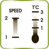 Rowenta CV6030 1500 W Nero, Asciugacapelli Nero/Verde, Nero, 1500 W, 2110 W
