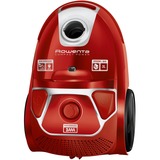 Rowenta Compact Power PARQUET RO3950 rosso, 750 W, A cilindro, Secco, Sacchetto per la polvere, 3 L, Filtro igienico