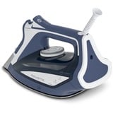 Rowenta DW5210 Ferro da stiro a secco e a vapore Acciaio inossidabile 2600 W Blu, Bianco blu/Bianco, Ferro da stiro a secco e a vapore, Acciaio inossidabile, 1,9 m, 170 g/min, Blu, Bianco, 45 g/min