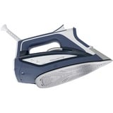 Rowenta DW5210 Ferro da stiro a secco e a vapore Acciaio inossidabile 2600 W Blu, Bianco blu/Bianco, Ferro da stiro a secco e a vapore, Acciaio inossidabile, 1,9 m, 170 g/min, Blu, Bianco, 45 g/min