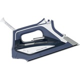 Rowenta FOCUS EXCEL, Ferro da stiro blu/Bianco, Ferro a vapore, Piastra solare Microsteam 400 HD Laser, 1,9 m, 170 g/min, Blu, Bianco, 45 g/min