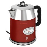 Russell Hobbs Retro Ribbon bollitore elettrico 1,7 L 2400 W Rosso, Argento rosso/in acciaio inox, 1,7 L, 2400 W, Rosso, Argento, Acciaio inossidabile, Indicatore del livello dell'acqua, Senza filo