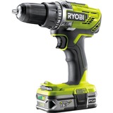 Ryobi Avvitatore a batteria ONE+ R18DD3-215S, 18 Volt, Trapano avvitatore verde/Nero