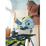 Ryobi EMS254L 4500 Giri/min 2000 W, Sega mitra/Troncatrice verde/grigio, 4500 Giri/min, AC, 2000 W, 25,4 cm