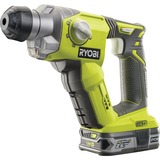 Ryobi Martello combinato a batteria ONE+ R18SDS-125S, 18 Volt, Trapano a percussione verde/Nero