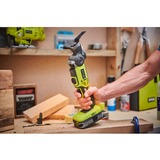 Ryobi Multitool a batteria ONE+ R18MT-0, 18 Volt, Strumento multi funzione verde/Nero