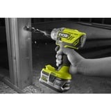 Ryobi R18DD3-0 1800 Giri/min Nero, Verde, Trapano avvitatore verde/Nero, Cacciavite elettrico, Impugnatura a pistola, Nero, Verde, Surriscaldamento, 1800 Giri/min, 500 Giri/min