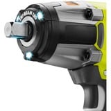 Ryobi R18IW3-0 cacciavite elettrico e avvitatore a impulso 3200 Giri/min Nero, Giallo verde/Nero, Cacciavite a percussione, Impugnatura a pistola, 1/4", Nero, Giallo, 3200 Giri/min, 2100 Giri/min