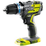 Ryobi R18PDBL-0 trapano 1700 Giri/min Senza chiave 1,3 kg Nero, Verde, Cordless verde/Nero, Trapano con impugnatura a pistola, Senza chiave, Senza spazzola, 1,3 cm, 1700 Giri/min, 5 cm