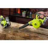 Ryobi R18TB-0 soffiatore di foglie cordless 200 km/h Nero, Verde 18 V Ioni di Litio verde/Nero, Soffiatore portatile, 200 km/h, Nero, Verde, Soffiante, Elettrico, 96,5 dB