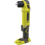 Ryobi RAD1801M Senza chiave 1,4 kg Nero, Giallo, Trapano avvitatore Trapano ad angolo retto, Senza chiave, 1 cm, 3,8 cm, 1 cm, 1100 Giri/min