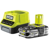 Ryobi Set di avvio batteria ONE+ 18 V RC18120-125 verde/Nero