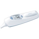 Sanitas SFT 53 Termometro digitale Bianco Orecchio, Termometro febbre bianco/Blu, Termometro digitale, Bianco, Orecchio, °C,°F, 10 voci, AAA/LR03