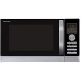 Sharp R843INW Microonde combinato 25L 900W Argento forno a microonde argento, Microonde combinato, 25 L, 900 W, Pulsanti, Manopola, Argento, 1100 W