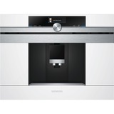 Siemens CT636LEW1 macchina per caffè Automatica Macchina per espresso 2,4 L bianco/in acciaio inox, Macchina per espresso, 2,4 L, Chicchi di caffè, Macinatore integrato, 1600 W, Acciaio inossidabile, Bianco