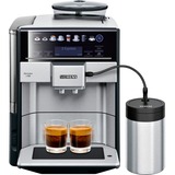 Siemens EQ.6 plus s700 Automatica Macchina per espresso 1,7 L, Macchina automatica accaio/Nero, Macchina per espresso, 1,7 L, Chicchi di caffè, Macinatore integrato, 1500 W, Nero, Acciaio inossidabile