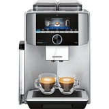 Siemens EQ.9 TI9578X1DE macchina per caffè Automatica Macchina per espresso 2,3 L, Macchina automatica accaio, Macchina per espresso, 2,3 L, Chicchi di caffè, Macinatore integrato, 1500 W, Nero, Acciaio inossidabile