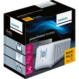 Siemens PowerProtect Universale Sacchetto per la polvere Universale, Sacchetto per la polvere, Bianco, 240 mm, 165 mm, 285 mm