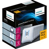 Siemens PowerProtect Universale Sacchetto per la polvere, Sacchetti per aspirapolvere Universale, Sacchetto per la polvere, Bianco, 240 mm, 165 mm, 285 mm