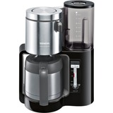 Siemens TC86503 macchina per caffè Macchina da caffè con filtro 1 L, Macchina fa filtro Nero/antracite, Macchina da caffè con filtro, 1 L, 1100 W, Antracite, Argento