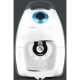 Siemens VSZ7442S aspirapolvere a traino A cilindro Secco 650 W Sacchetto per la polvere bianco, 650 W, A cilindro, Secco, Sacchetto per la polvere, Allergy Plus, Filtro