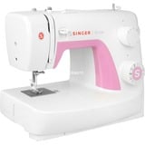 Singer 3223 Simple Macchina da cucire automatica Elettromeccanico bianco/Rosa, Rosa, Bianco, Macchina da cucire automatica, Cucito, 4 tempi, Manopola, 5 mm