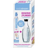 SodaStream 1100065490 Accessorio e ricarica per gasatore Bottiglia di carbonatazione + caricatore di carbonatazione Scatola, 1 pezzo(i)