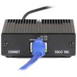 Sonnet SOLO10G-TB3 scheda di rete e adattatore Ethernet 10000 Mbit/s Cablato, Thunderbolt 3, Ethernet, 10000 Mbit/s, Nero