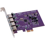 Sonnet USB3-4PM-E scheda di interfaccia e adattatore Interno USB 3.2 Gen 1 (3.1 Gen 1) PCIe, USB 3.2 Gen 1 (3.1 Gen 1), PCIe 2.0, Fresco Logic, 5 Gbit/s