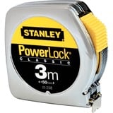 Stanley 0-33-218 rotella metrica 3 m Metallico, Giallo cromo/Giallo