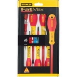 Stanley 0-65-443 cacciavite manuale Set rosso/Giallo, Gomma, Rosso/giallo