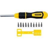 Stanley 0-68-010 cacciavite manuale Cacciavite con punte multiple Nero/Giallo, Nero/giallo, Argento